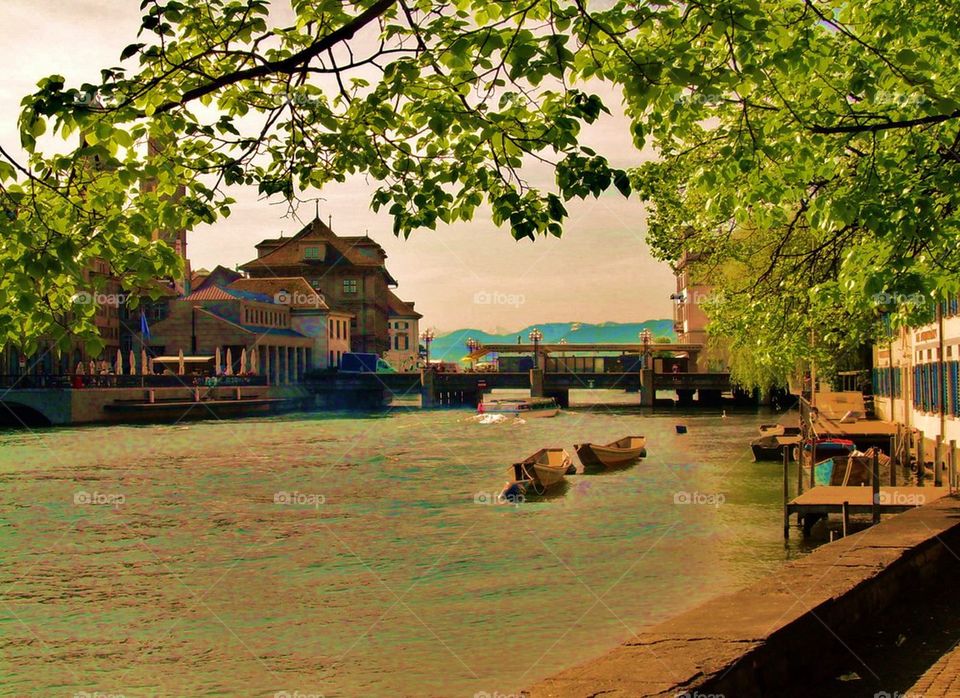 Boats on the river