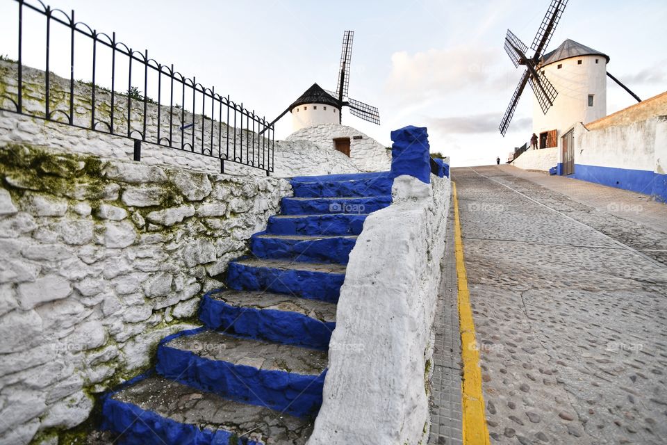 Campos de Criptana 
molinos de viento
 Criptana Fields
 windmills