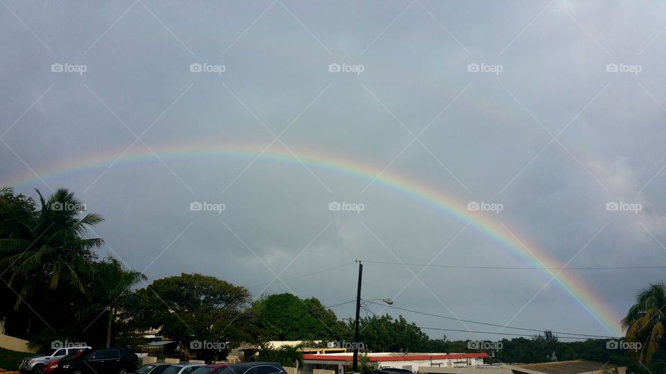 rainbow after Rain