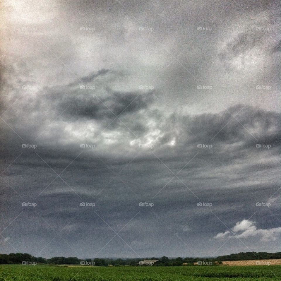 Storm clouds