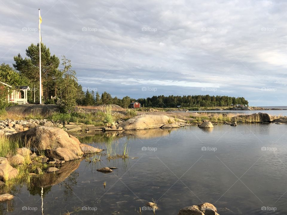 Summer house by the sea