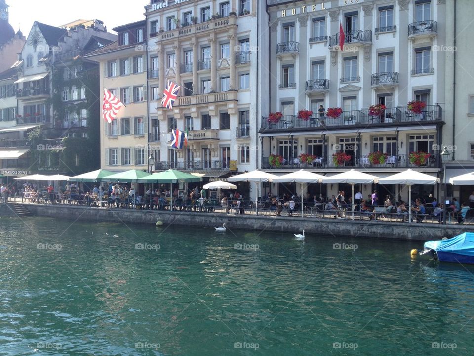 Lucerne waterfront