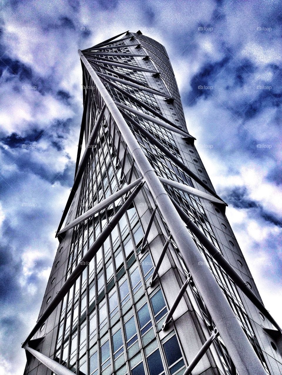 Turning Torso twisted building