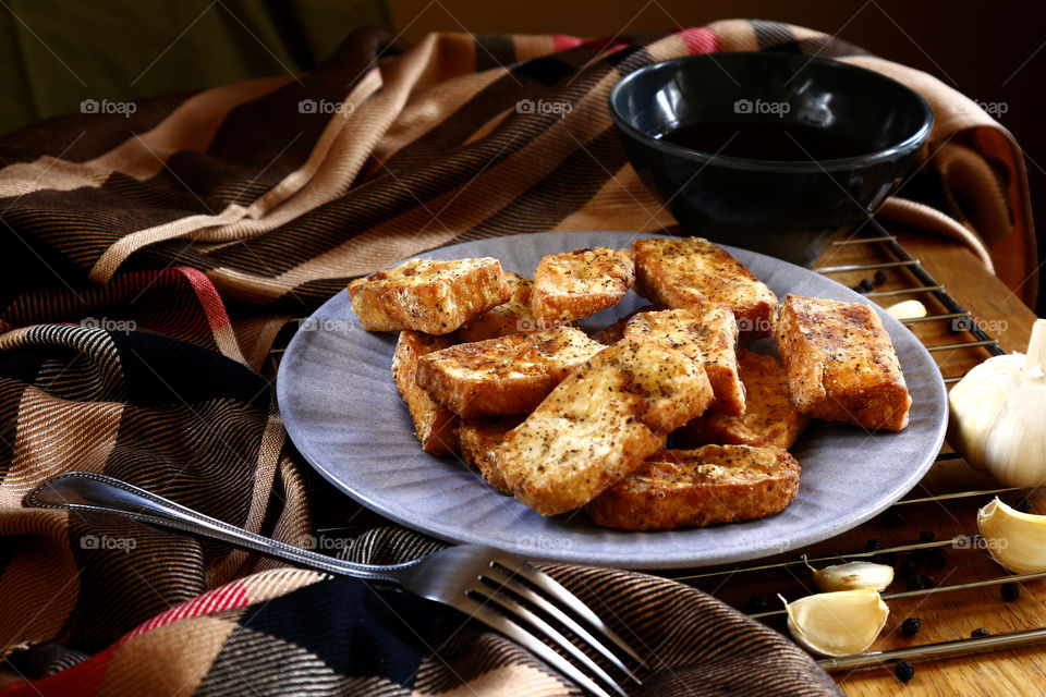 deep fried tofu