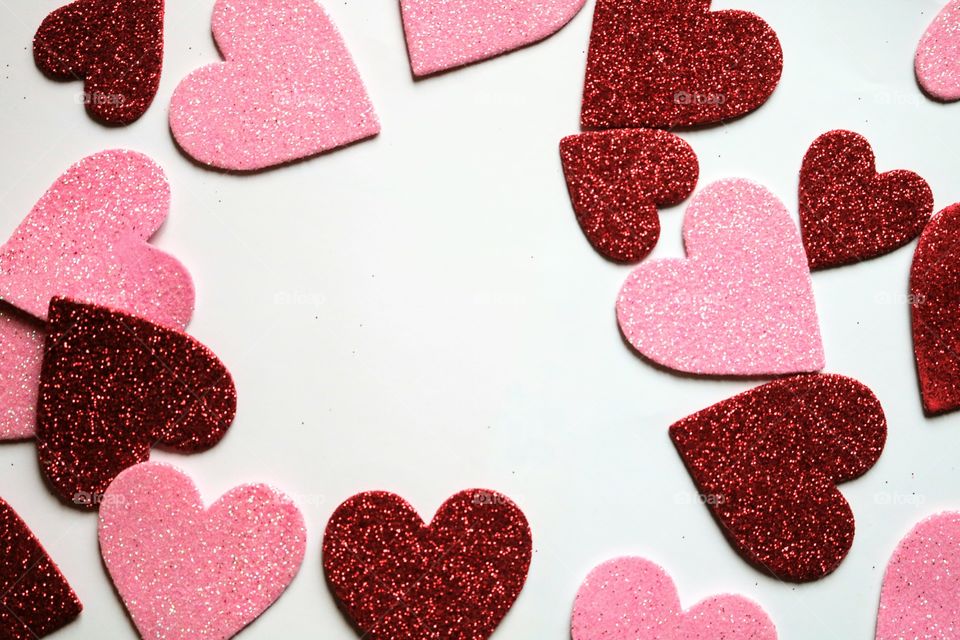 Valentines Day Background Frame