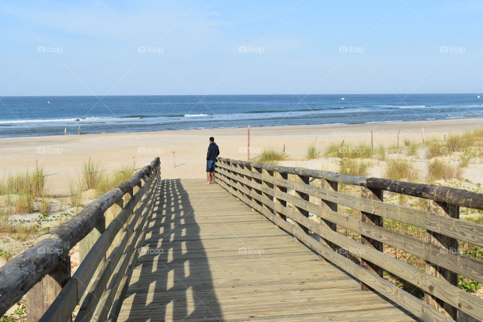 Walking to the paradise