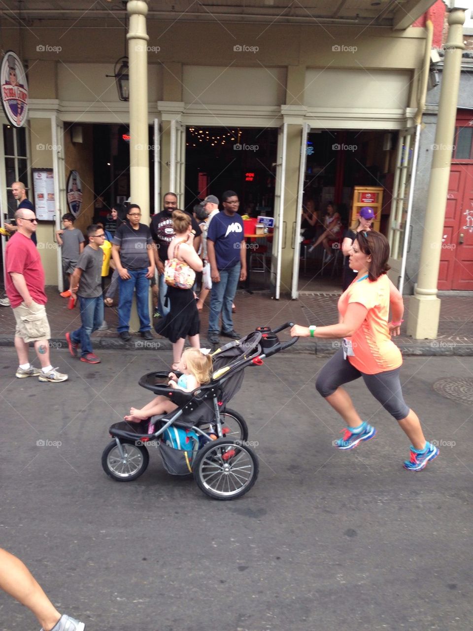 Mother daughter race