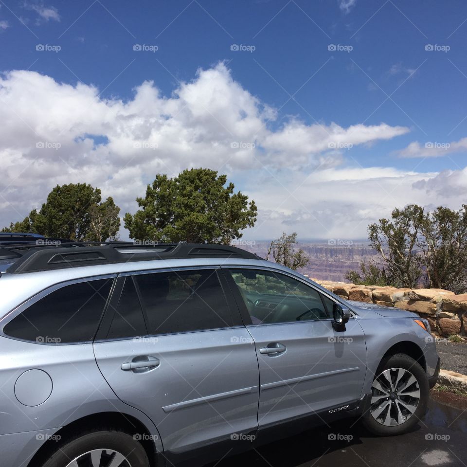 Subaru at Grand Canyon 