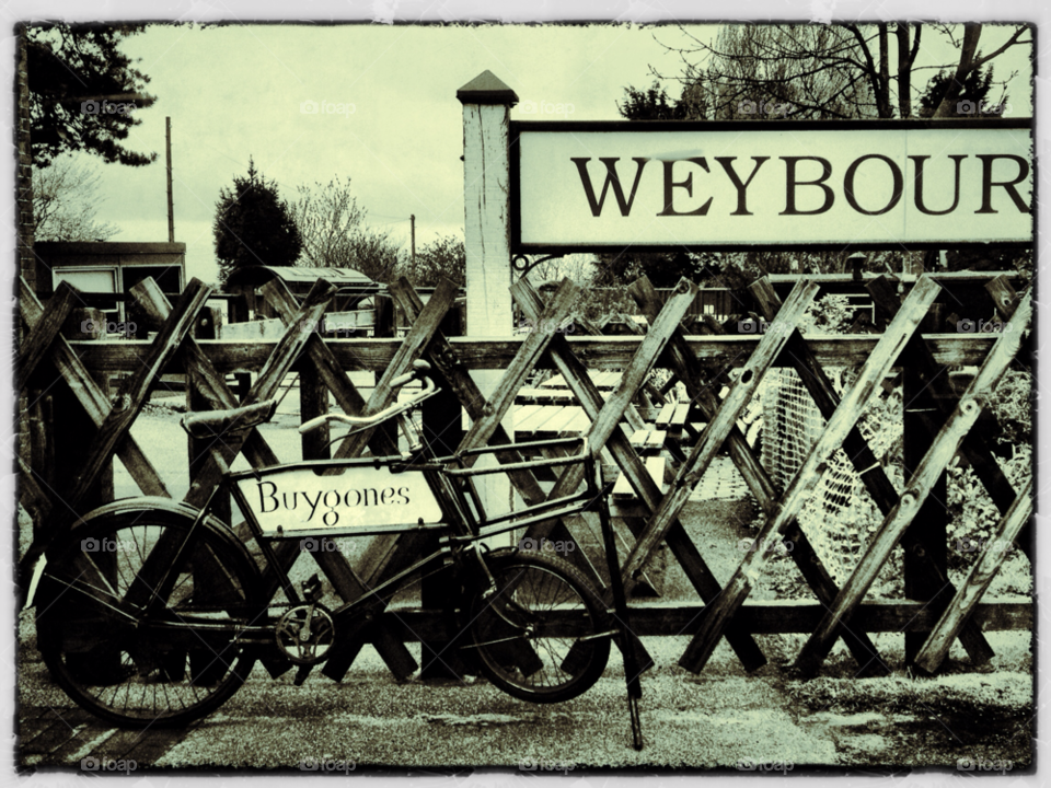 norfolk bicycle village black and white by iphoneographer