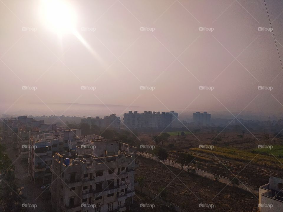 Morning View with Soft Sunshine gives Vitamin D