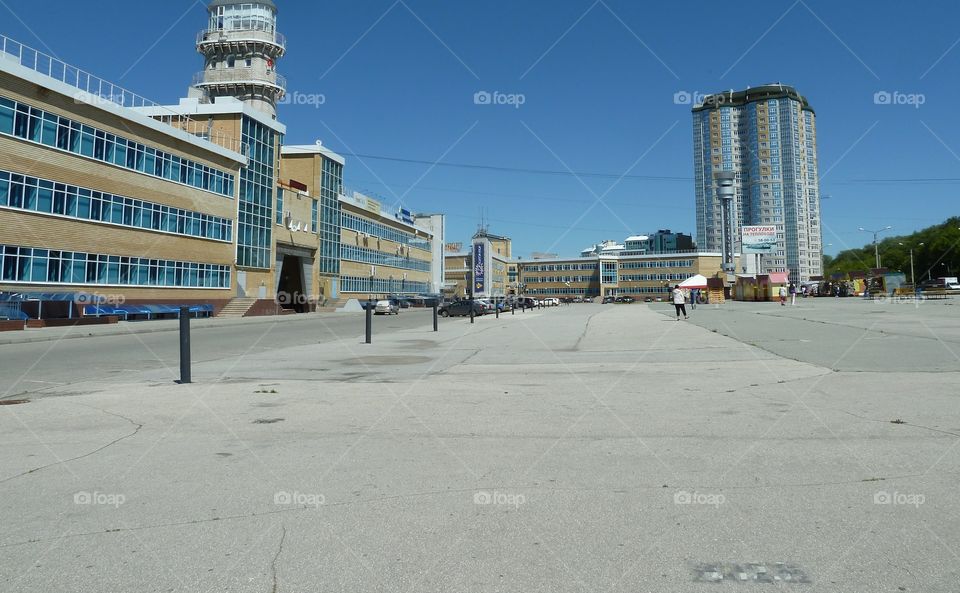 river port Cheboksary