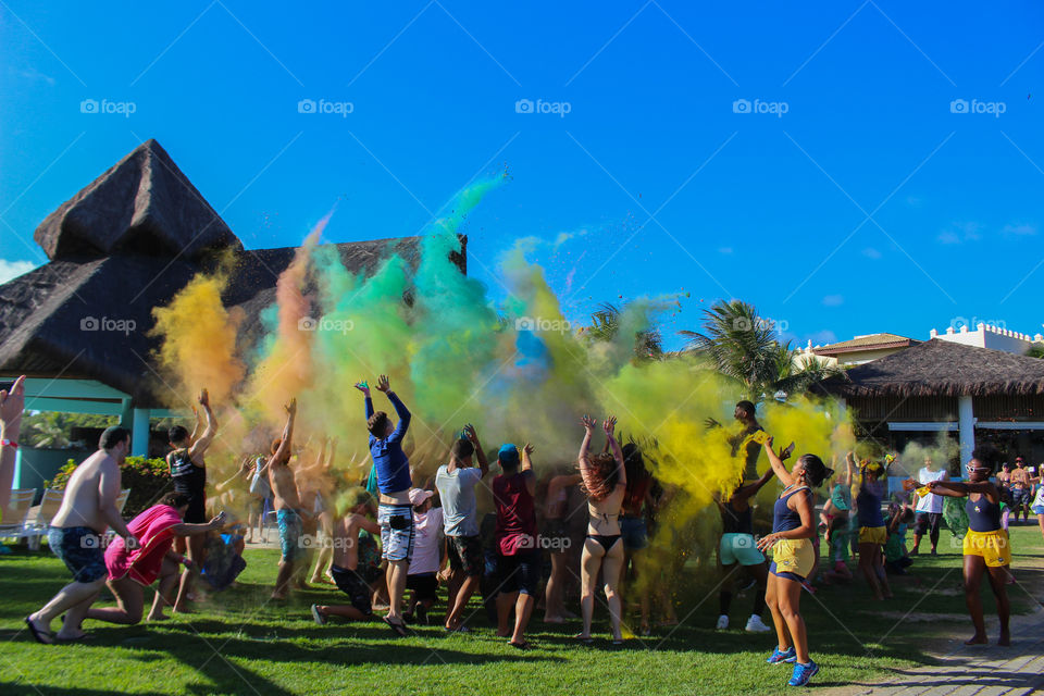 Beach Party of Colors in Brazil