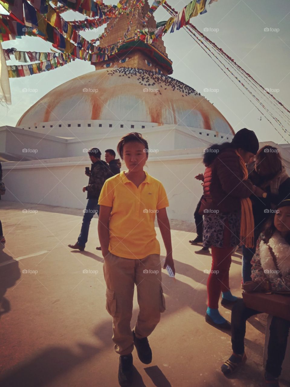 Faith 
peace 
Baudhanath