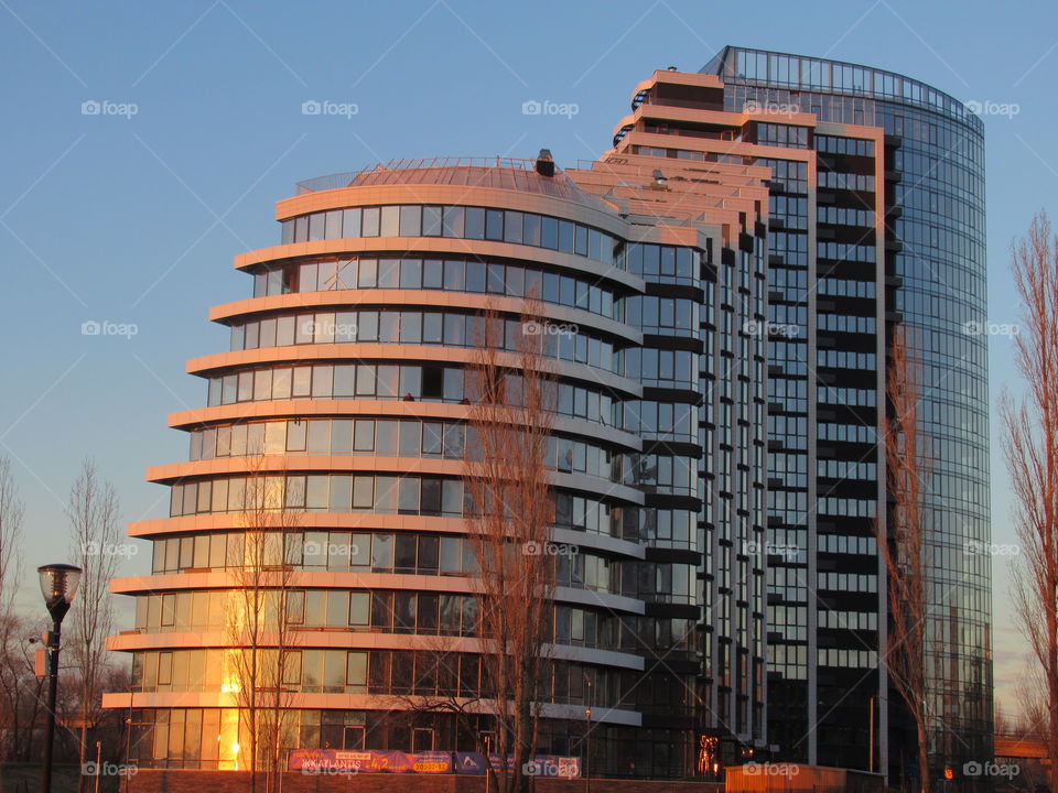 new house in the city