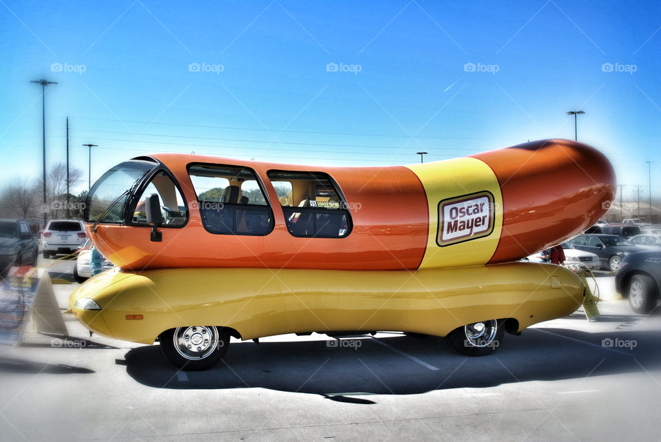 hotdog unique big car wiener mobile by ricco105