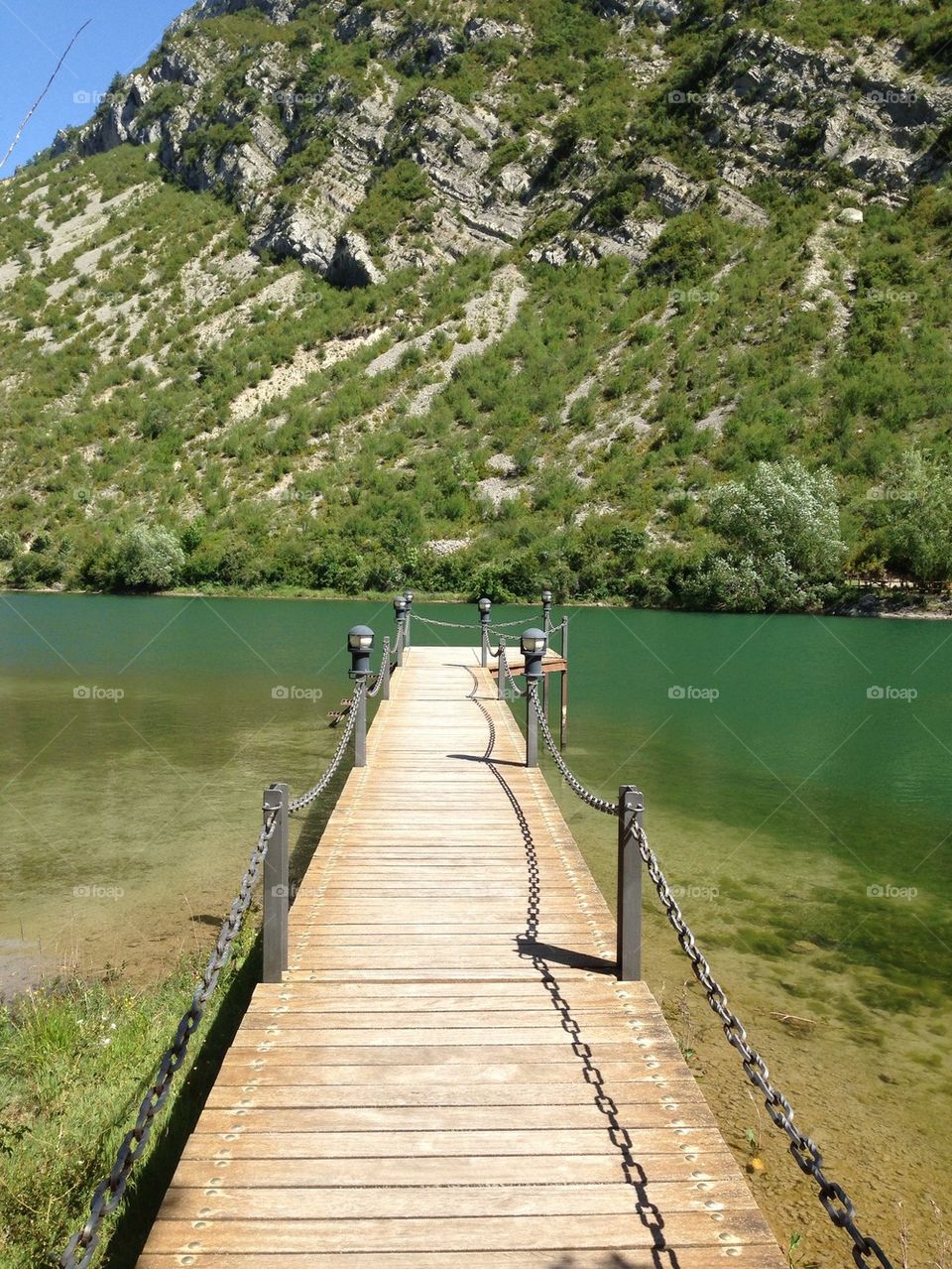 Dock on a lake