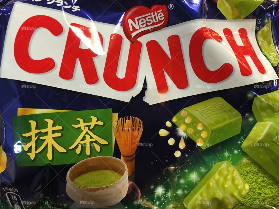 Matcha Crunch bars