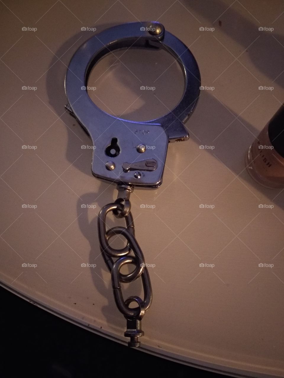 life with handcuffs
