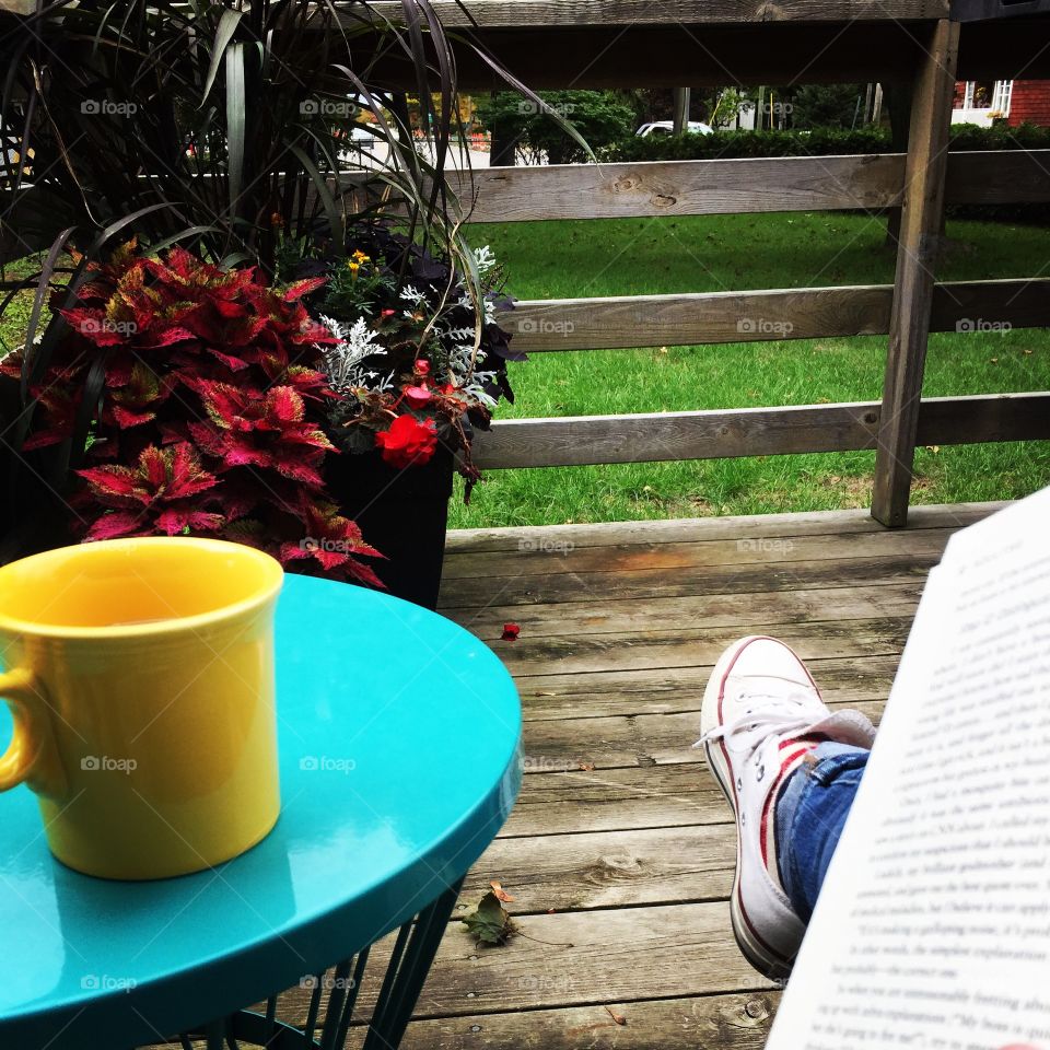 Is there anything better than a book and a shady nook?