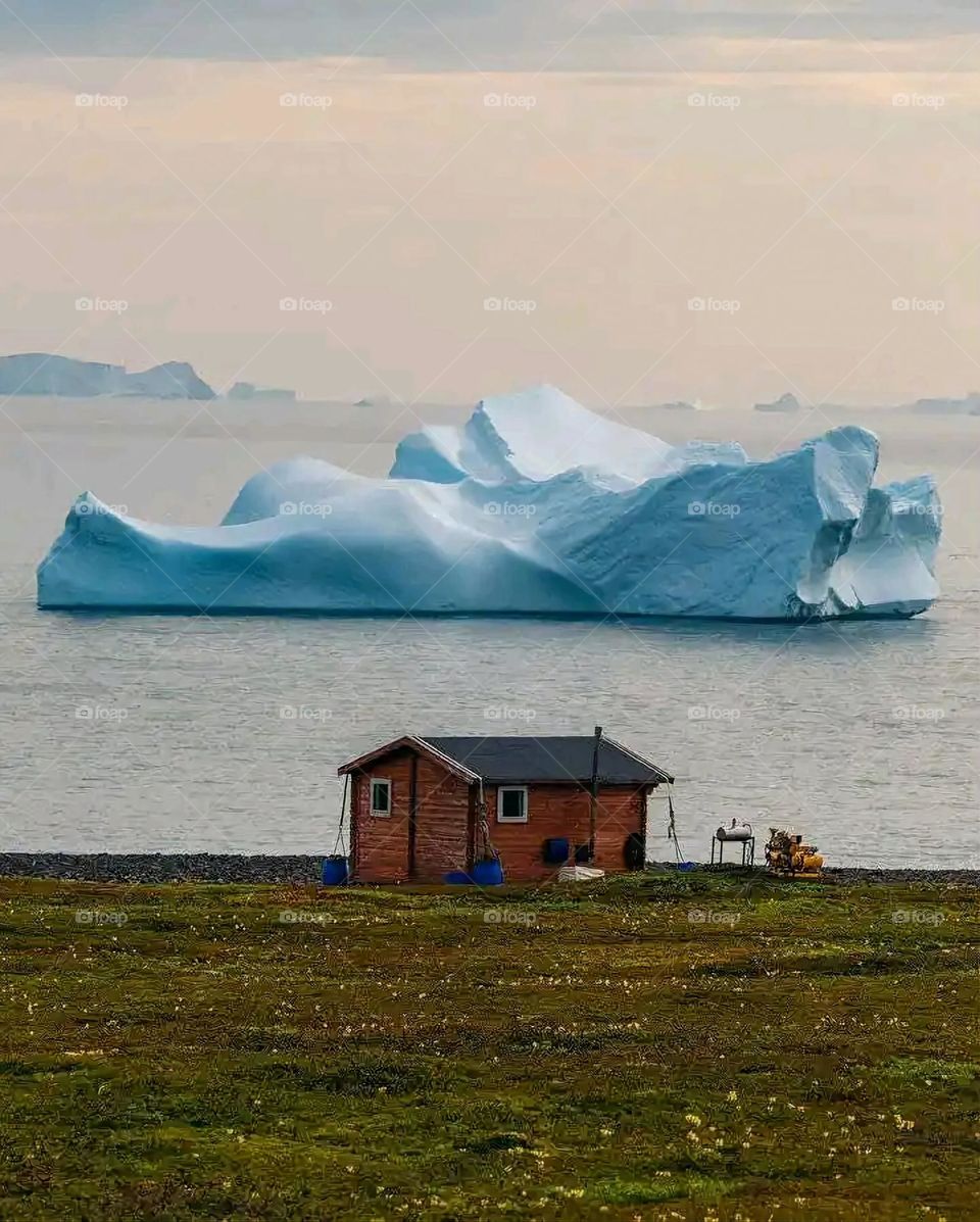 Glory be to God, the magnificent and picturesque view and the natural green trees are a view that is nothing more wonderful than it