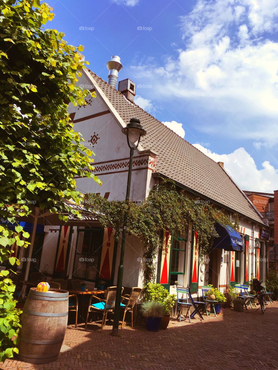 Old Dutch style restaurant, Hilversum, Netherlands.