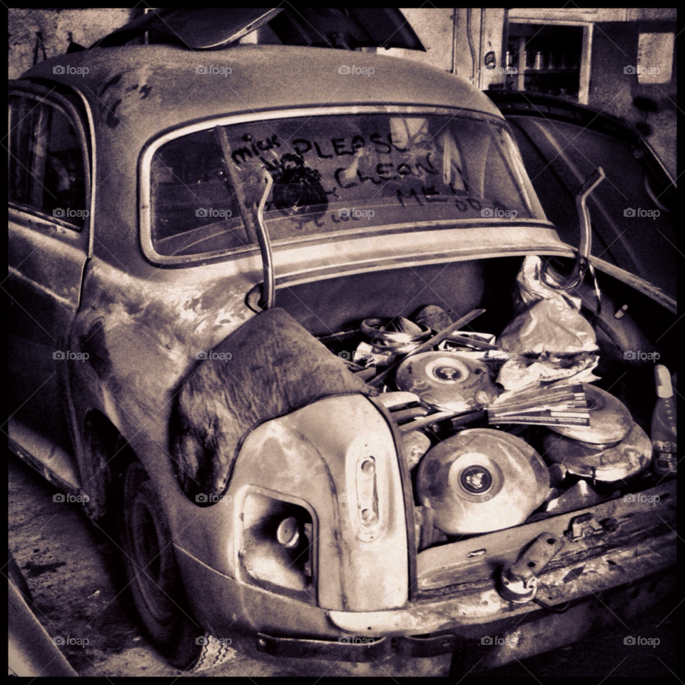 car garage old car restoration by jbrinkler