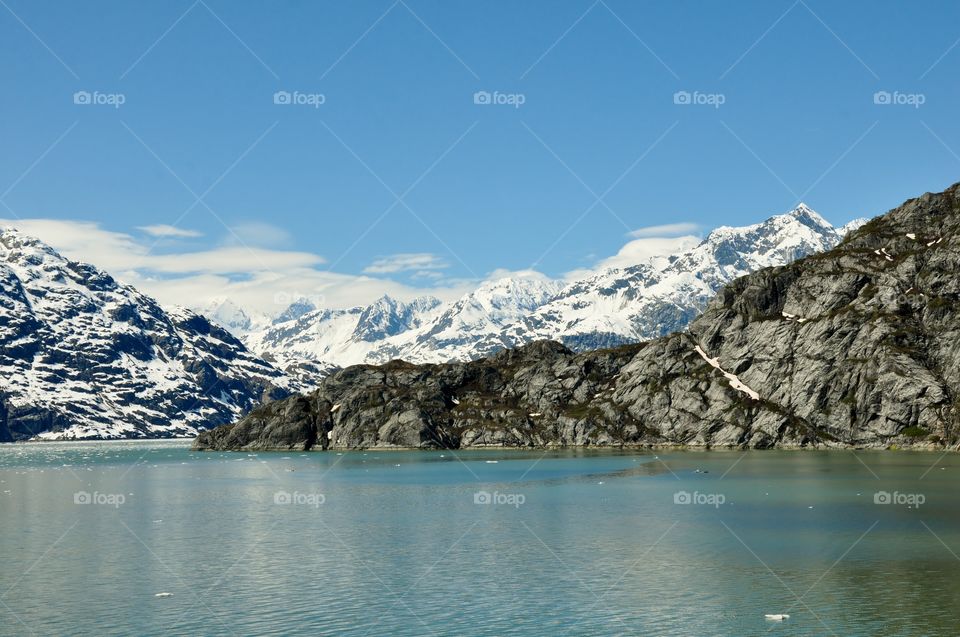 Scenic view of idyllic lake