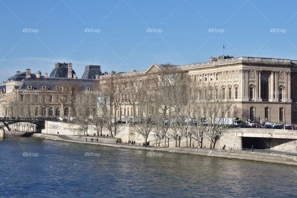 bridge over the Seine in Paris