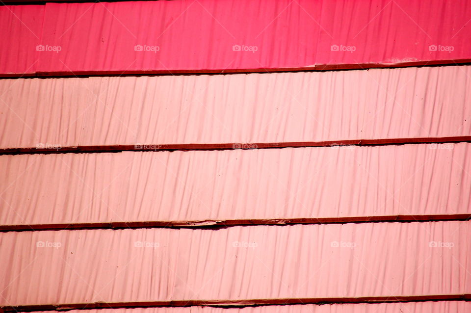 Pink roof tiles