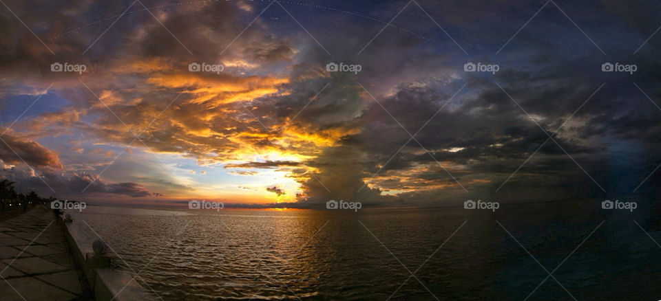 landscape sky colors sunset by pavia666