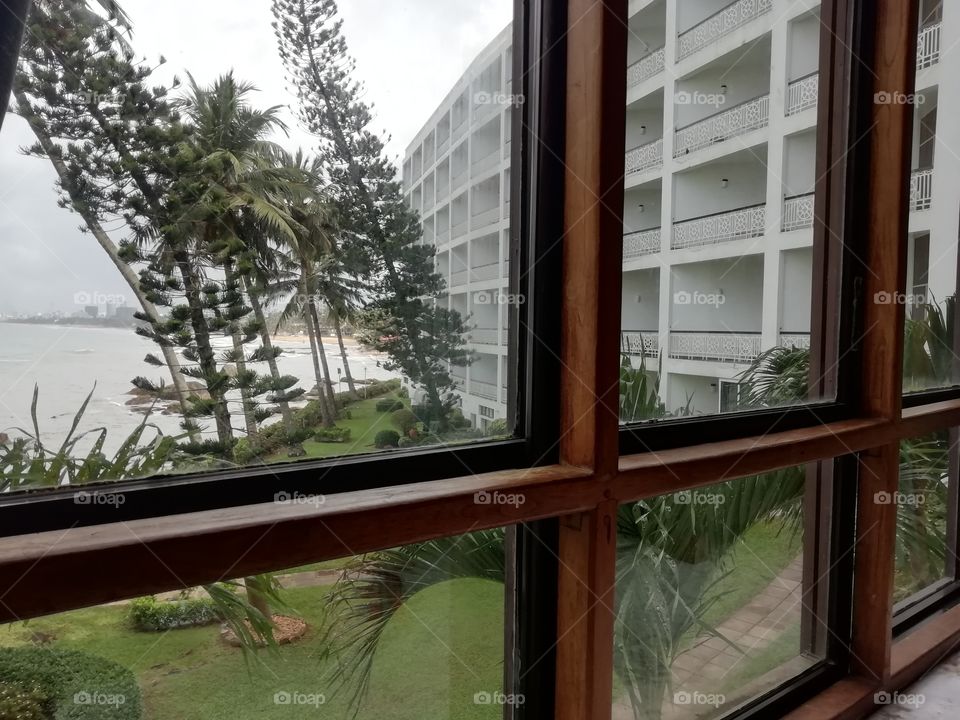 A quick view from the hotel lobby