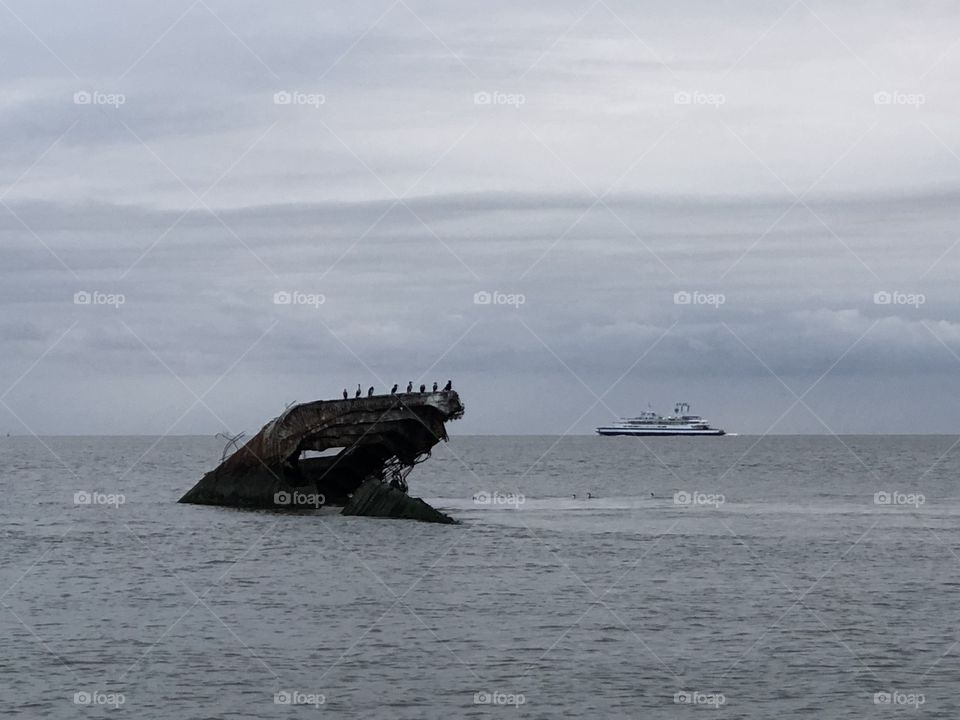 S.S. Atlantus Shipwreck and Cape May-Lewes Ferry