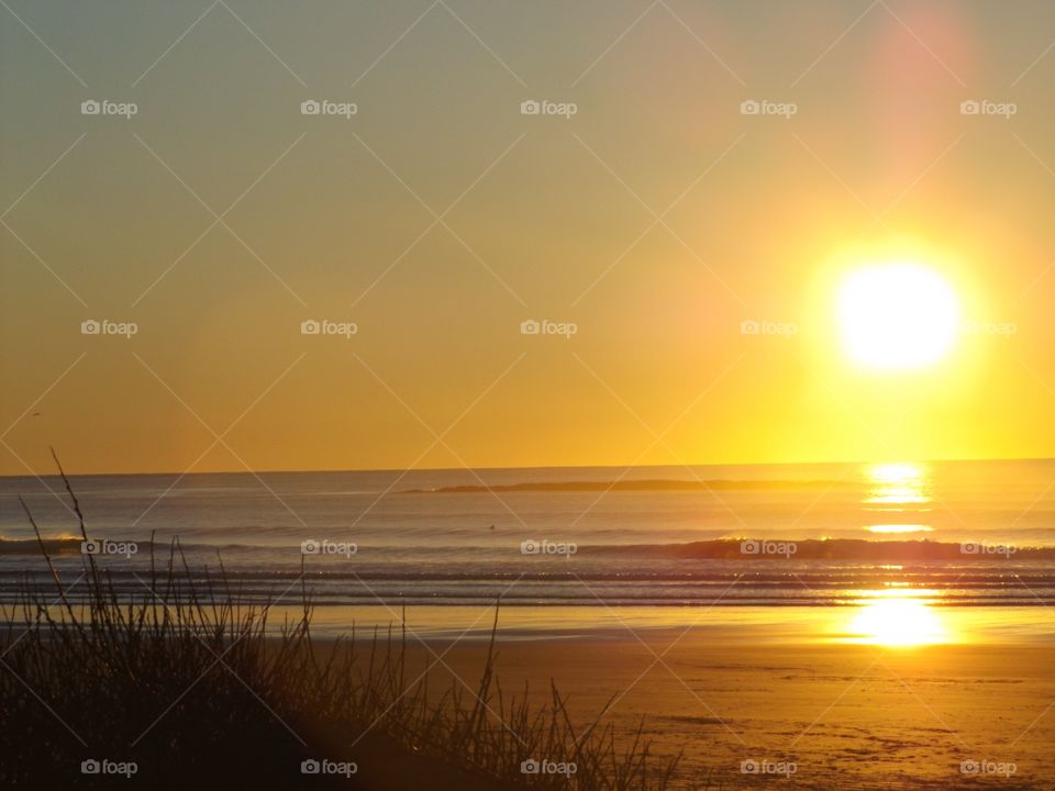 Sunset Beverly beach