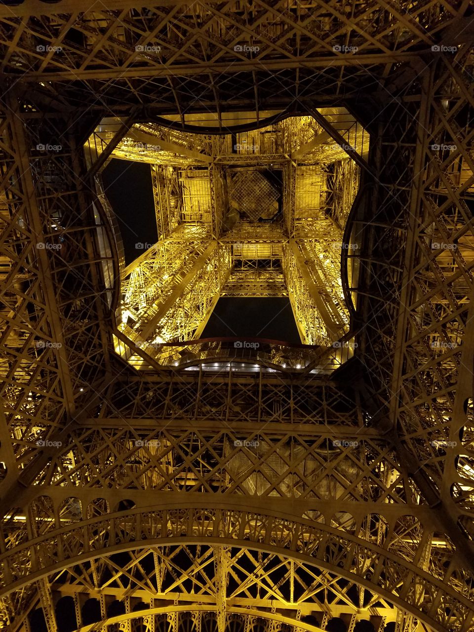 Eiffel Tower at night