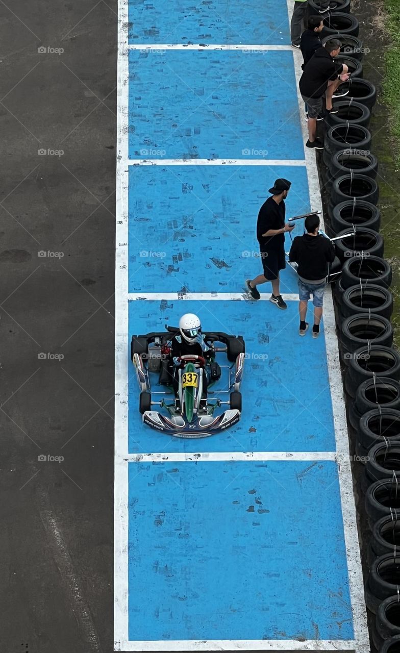 Preparing for the race