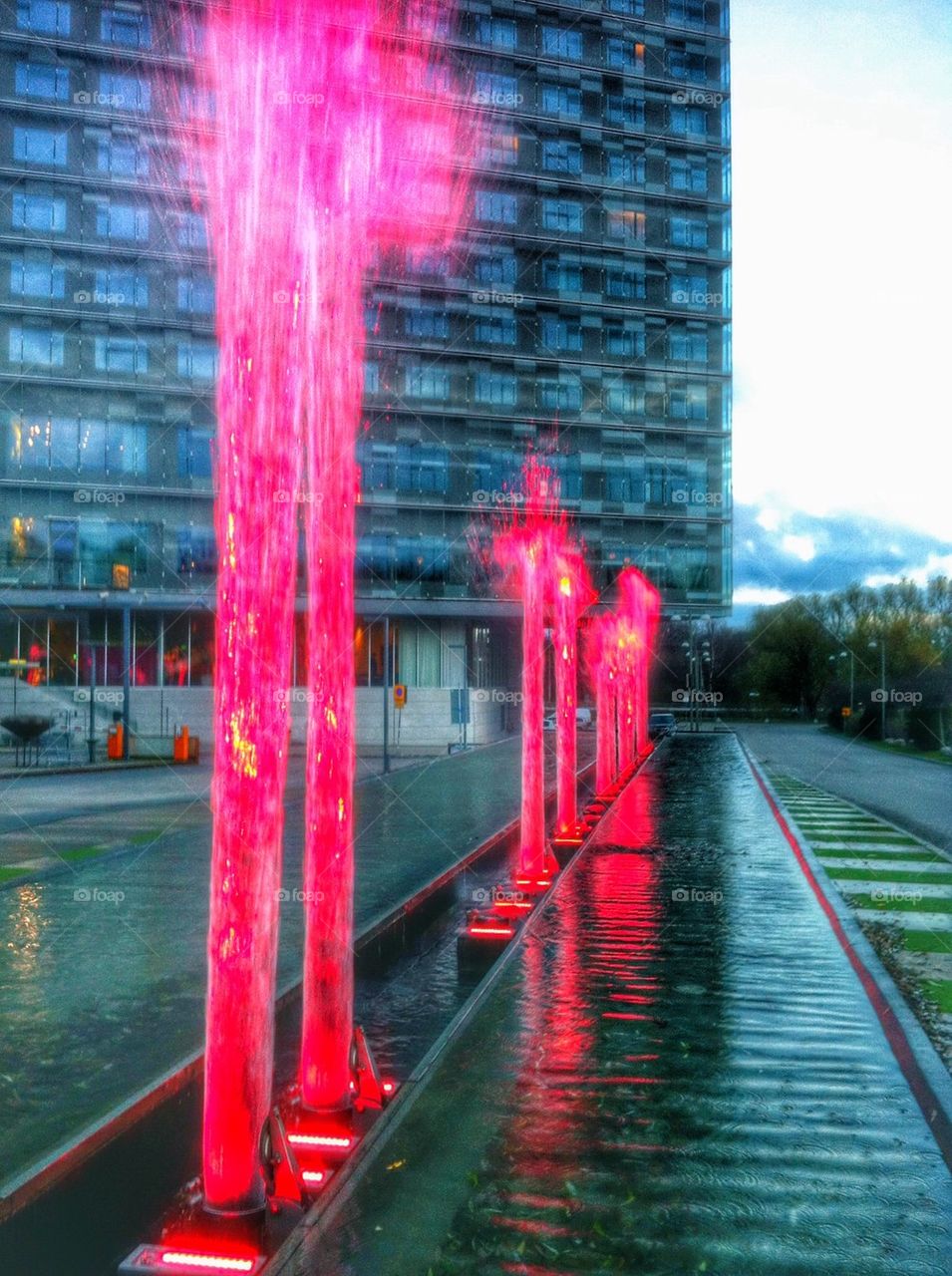 Colorful Fountain 
