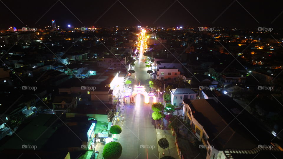 City, Street, Travel, Light, Evening