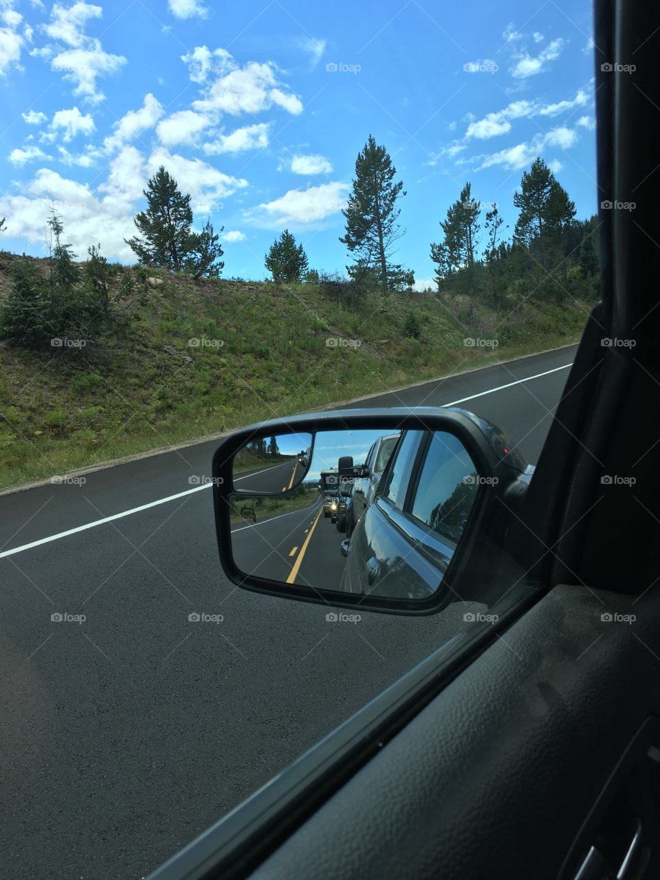 Routt National Forest traffic. 
