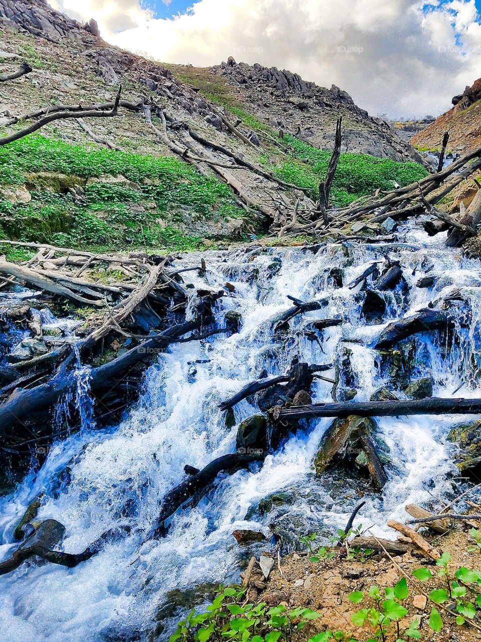 Hiking at Lime Saddle Marina