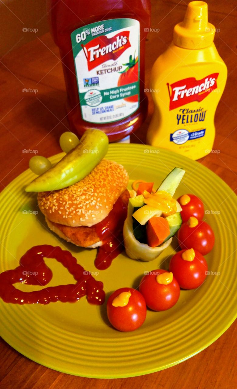 French's food art