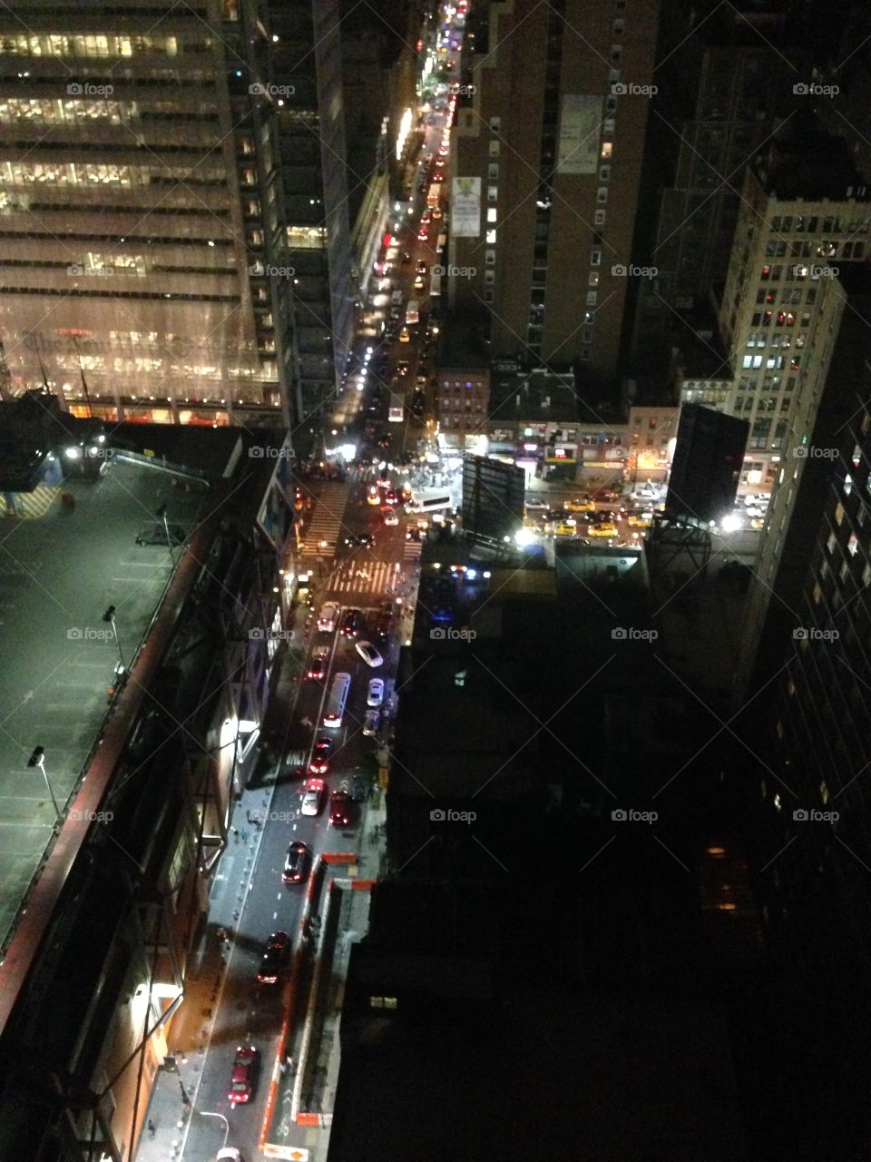 On High. Picture taken from Skyroom Lounge near Times Square.