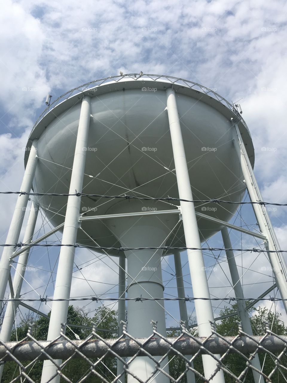 Large water tower 