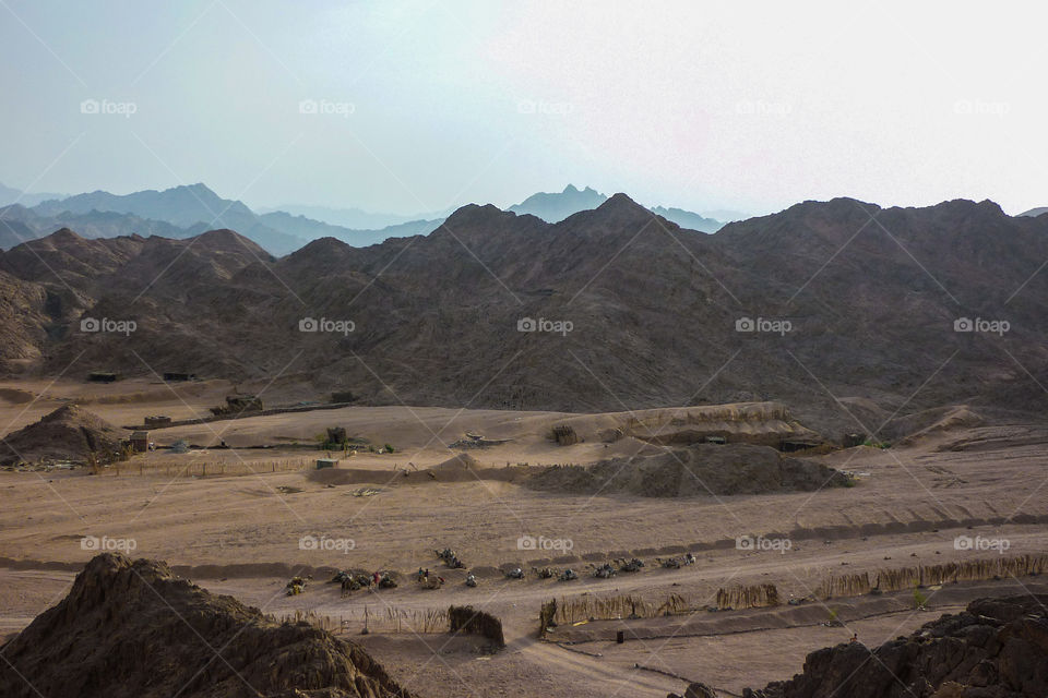 Mountains in Dahab city