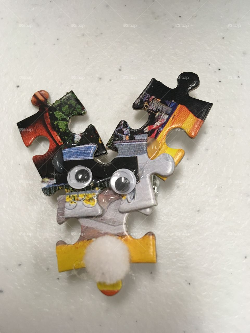 A good friend who does a lot of crafts made this little reindeer for everyone at the center.