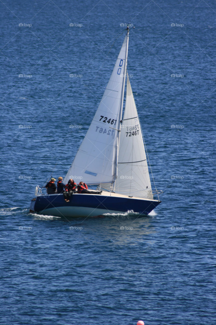 sea sailing yacht racing by tidbury
