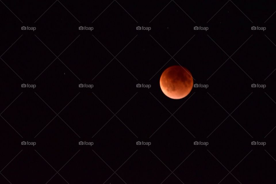 Super blood moon