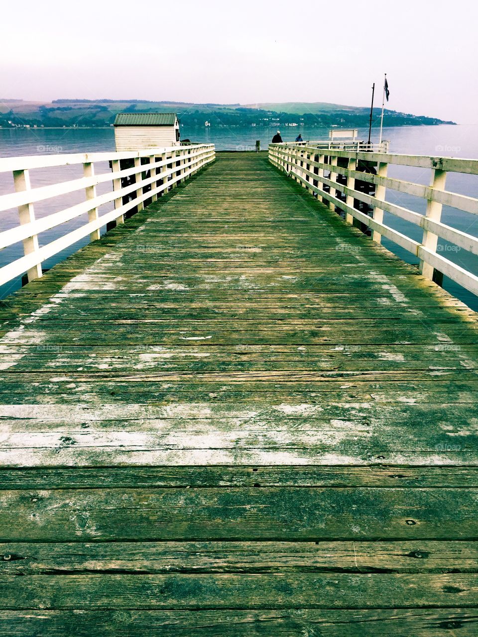 View of wooden pier