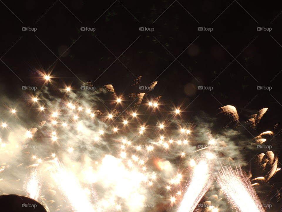 Fireworks light up the night sky during Illuminations at EPCOT at the Walt Disney World Resort in Orlando, Florida.