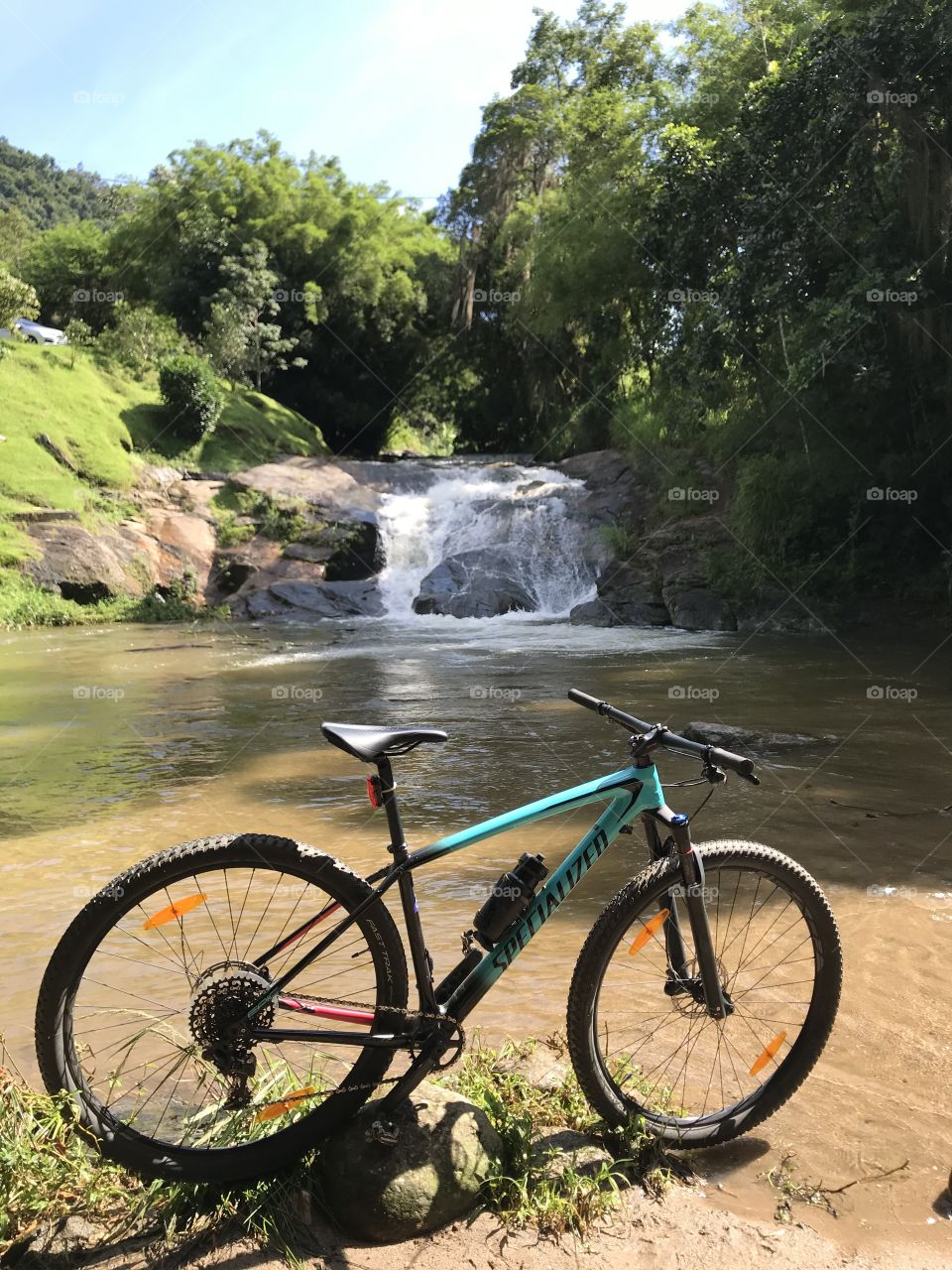 Cachoeira em boa esperança. Friburgo. RJ-Brasil