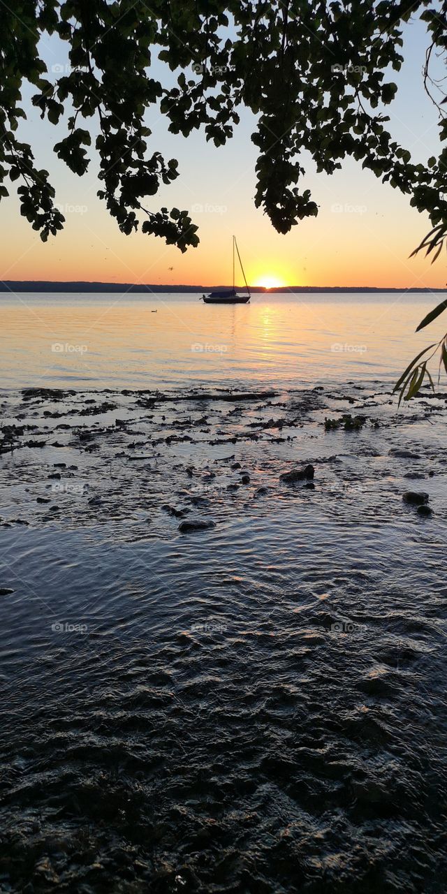 Sunset Ammersee